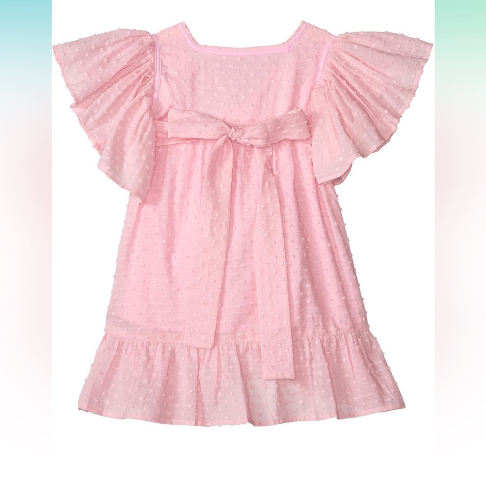 For love and lemons lil lemons Swiss Dot Ruffle love bug dress
